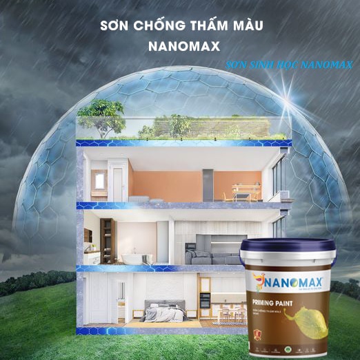 Có thêm sơn sinh học Nanomax, tổ ấm thêm vững chắc